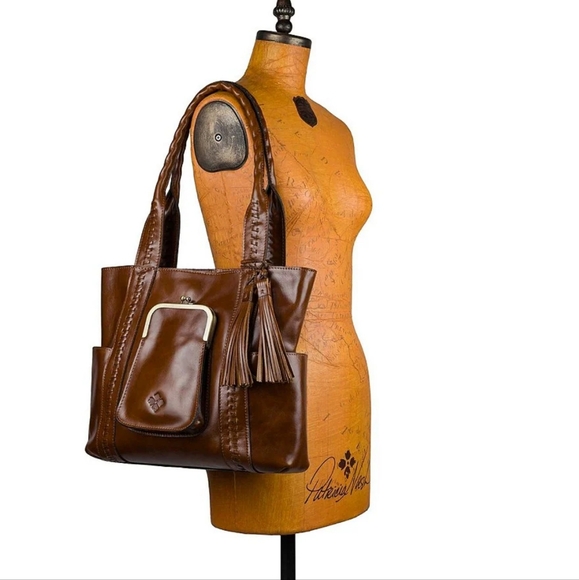 Patricia Nash Molise Frame Pocket Tote Bag - Picture 1 of 15
